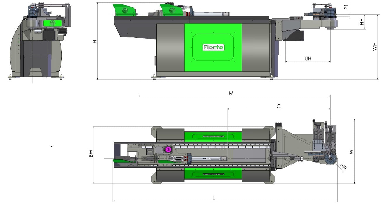 Tube Benderelectric tube bender VEX 259