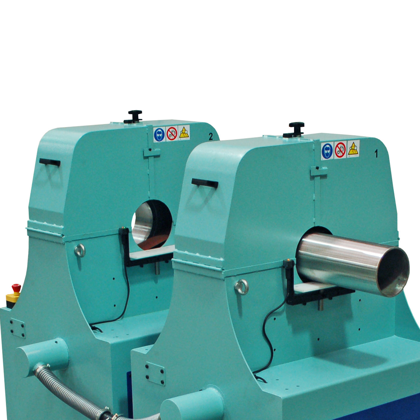 Garboli LPC 500 S – Double Head Orbital Grinding Machine for Large Tubes