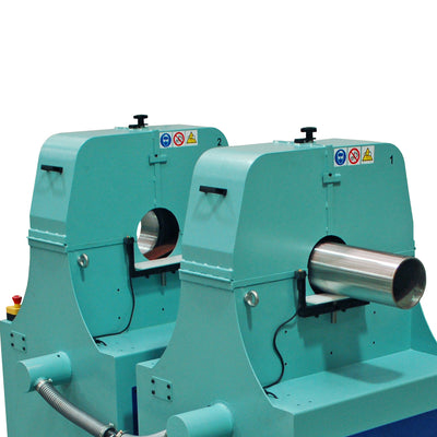 Garboli LPC 500 S – Double Head Orbital Grinding Machine for Large Tubes
