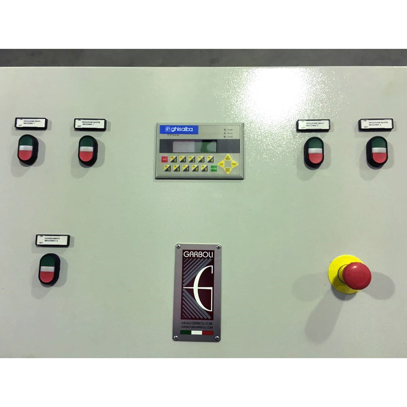 Garboli LPC 500 S – Double Head Orbital Grinding Machine for Large Tubes